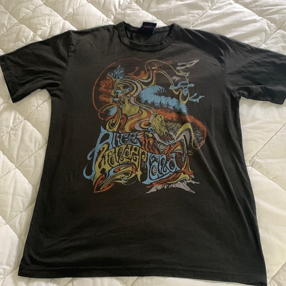 Alice and wonderland graphic tee